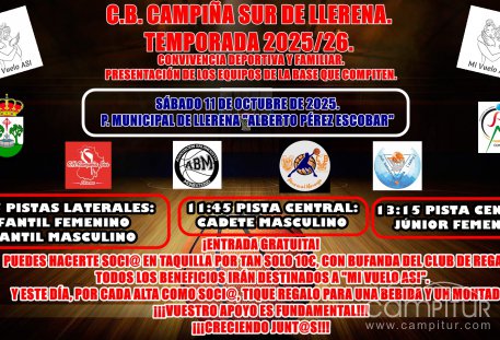 Agenda fin de semana C.B. Campiña Sur de Llerena 