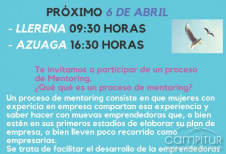  “Red Mentoras Rurales” llega a Llerena y Azuaga  